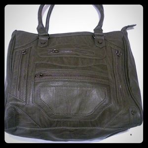 Steve Madden Gray Satchel